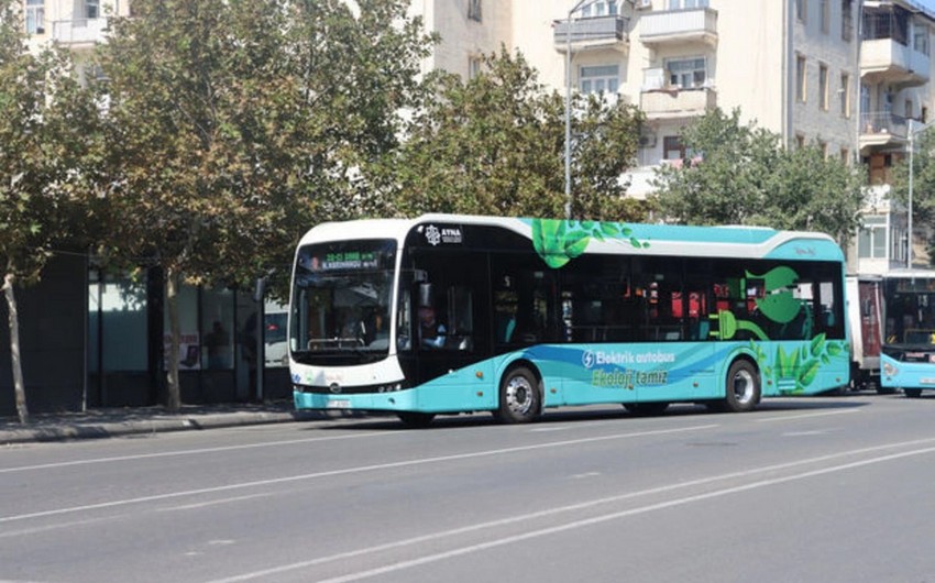 COP29 çərçivəsində Bakıda 350 elektrik avtobusu işləyəcək