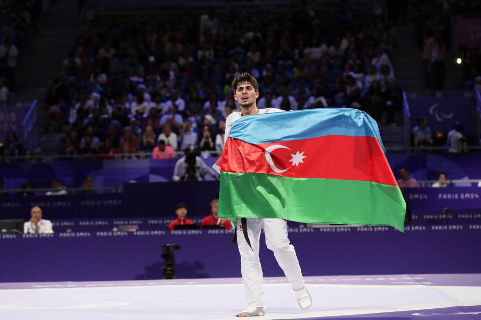 "Paris-2024": Azərbaycan parataekvondoçusu bürünc medal qazanıb